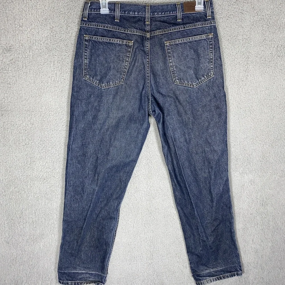 ll Bean LB7000 Made In Mexico Vintage Jeans Men's 34x30 Distressed Faded